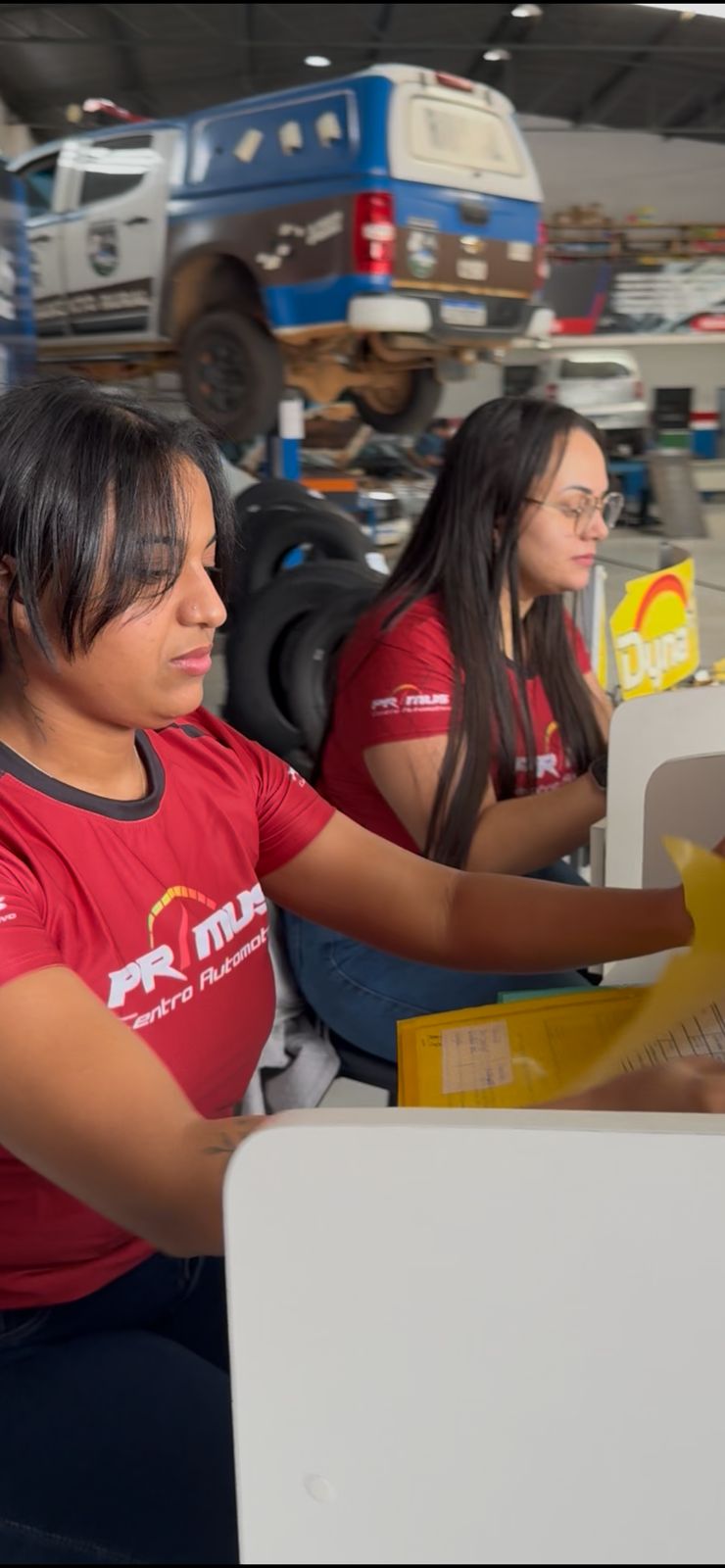 Equipe de atendimento